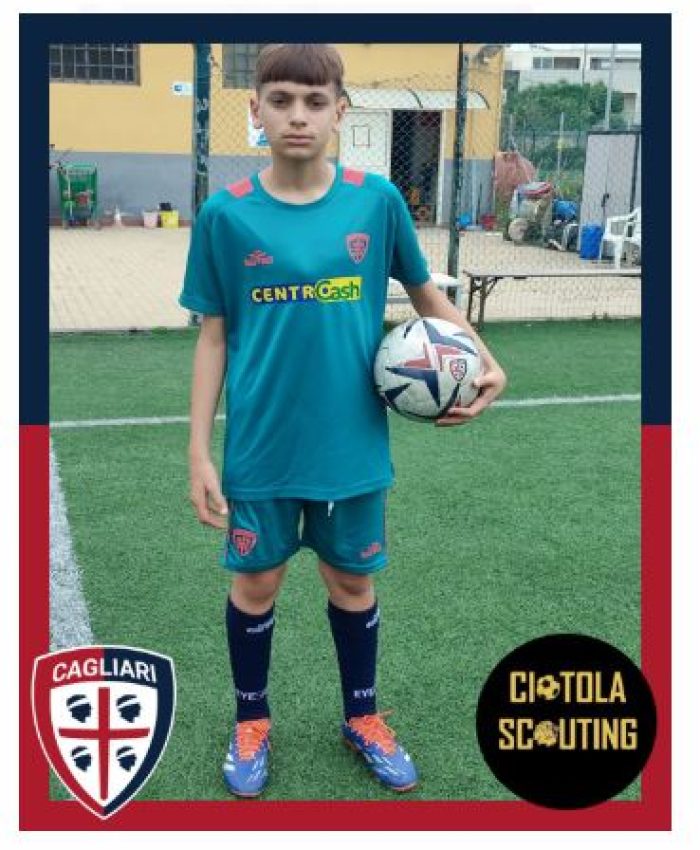 Il piccolo Varriale in prova al Cagliari