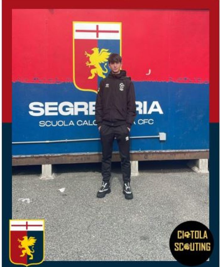 Il giovane Lepuri in prova al Genoa