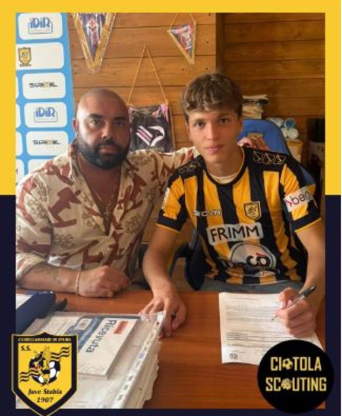 Luigi Nardone nuovo giocatore della Juve Stabia