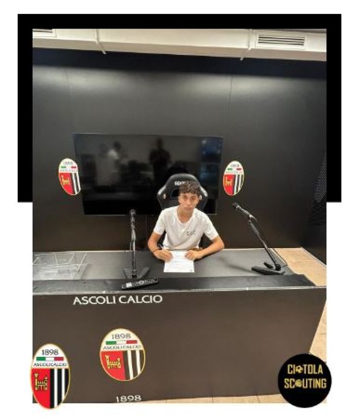 Domenico Curatelo nuovo bomber dell’ Ascoli u15